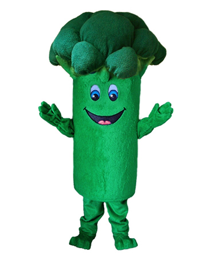 Broccoli Kostüm Karneval Angebot Maskottchen günstige