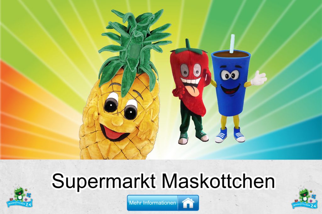 Kostüm Maskottchen Günstig Kaufen Produktion Supermarkt
