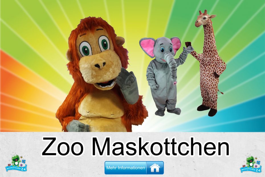 Zoo Kostüme Maskottchen günstig kaufen Produktion