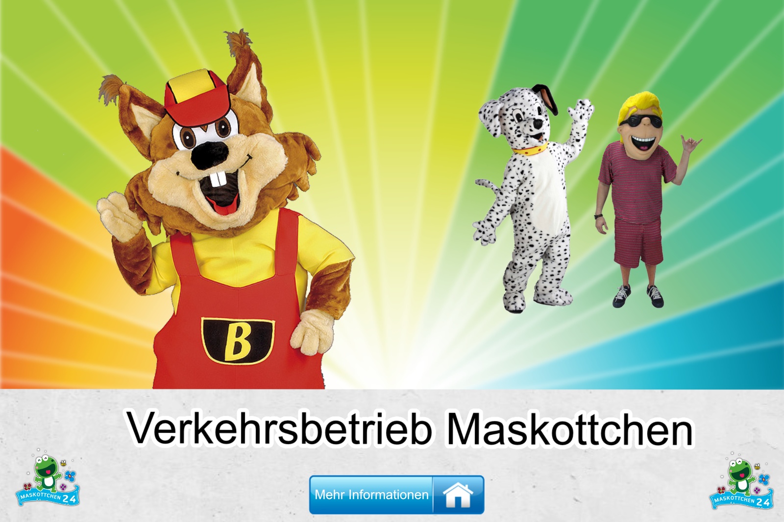 Verkehrsbetrieb-Kostueme-Maskottchen-Karneval-Produktion-Firma-Bau