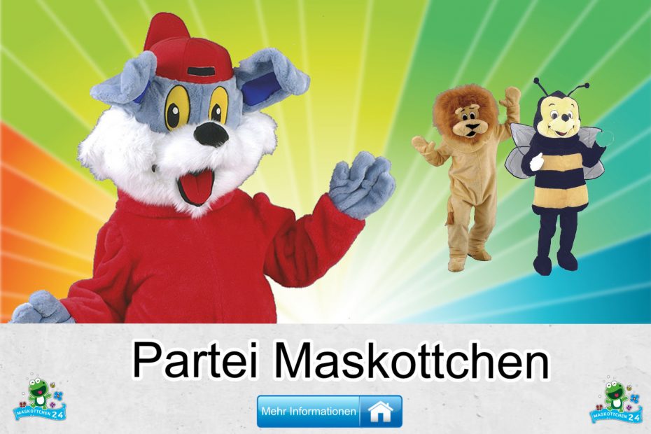 Partei-Kostueme-Maskottchen-Karneval-Produktion-Lauffiguren
